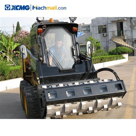 skid steer vibratory roller rental|skid steer padfoot roller.